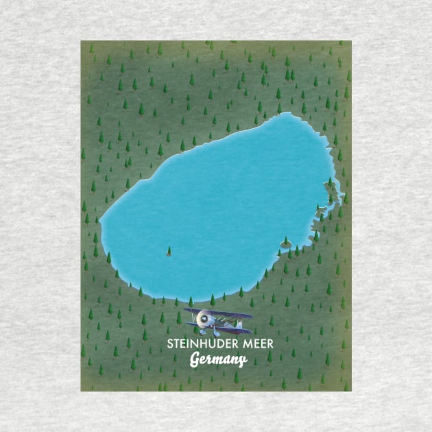 Steinhuder Meer Germany map by nickemporium1